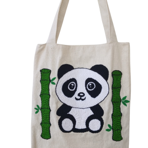 Panda tote bag