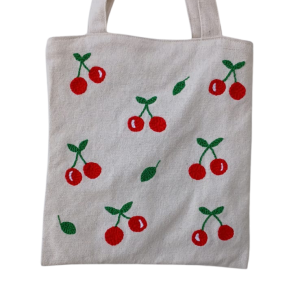 Cherry tote bag